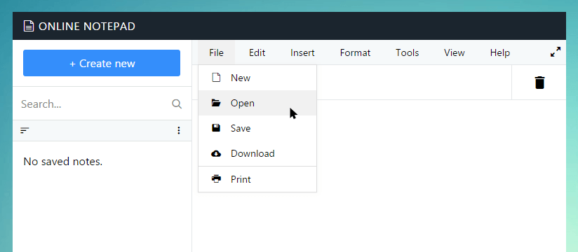 Open text file in Lohtong